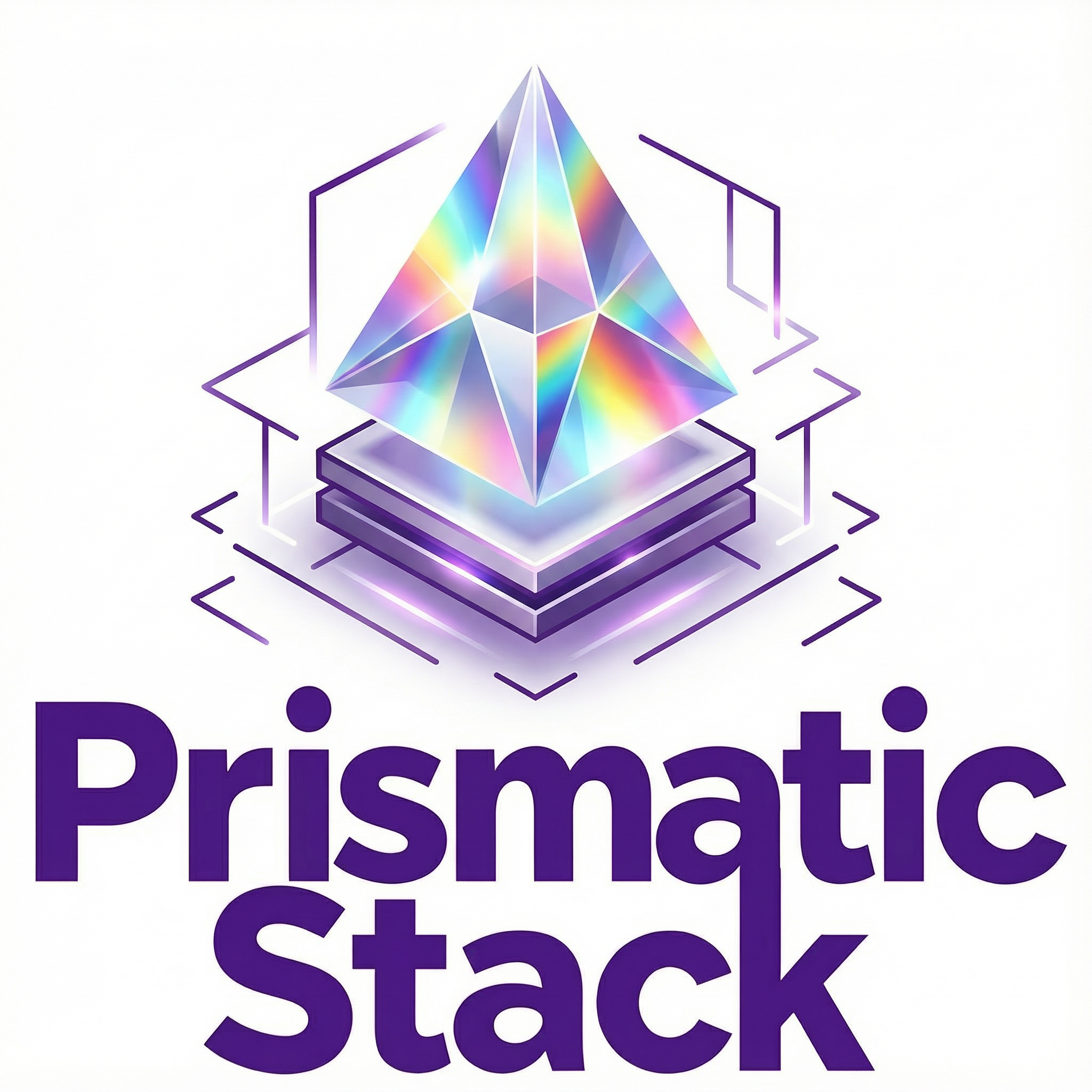 Prismatic Stack Logo