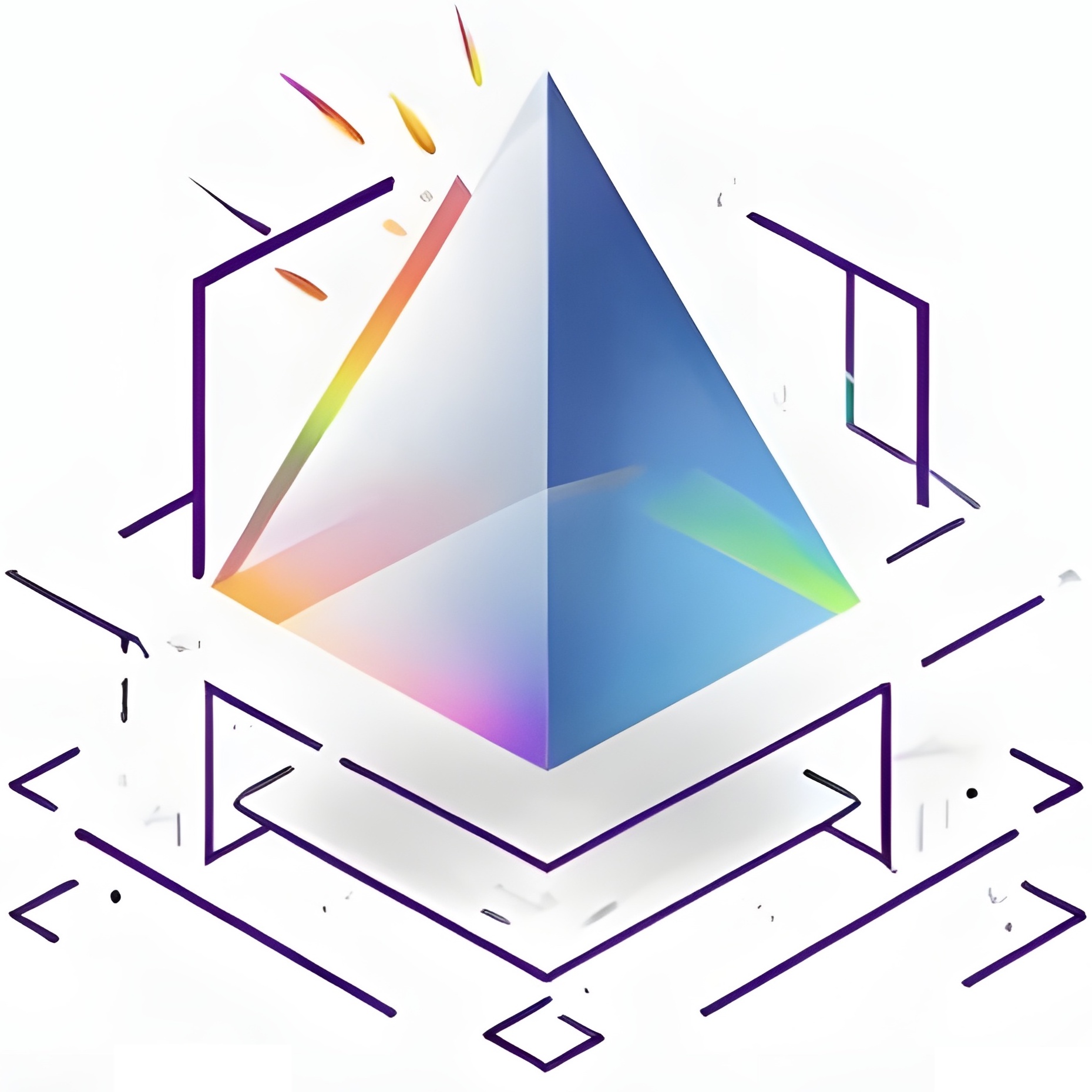 Prismatic Stack Logo